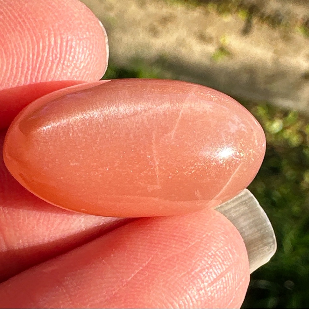 17.03ct Natural Orange Color MoonStone Cabochon Lot - Picture 17 of 17